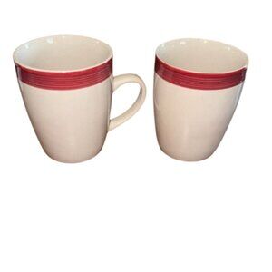 Set Of 2Royal Norfolk Stoneware Coffee Mugs